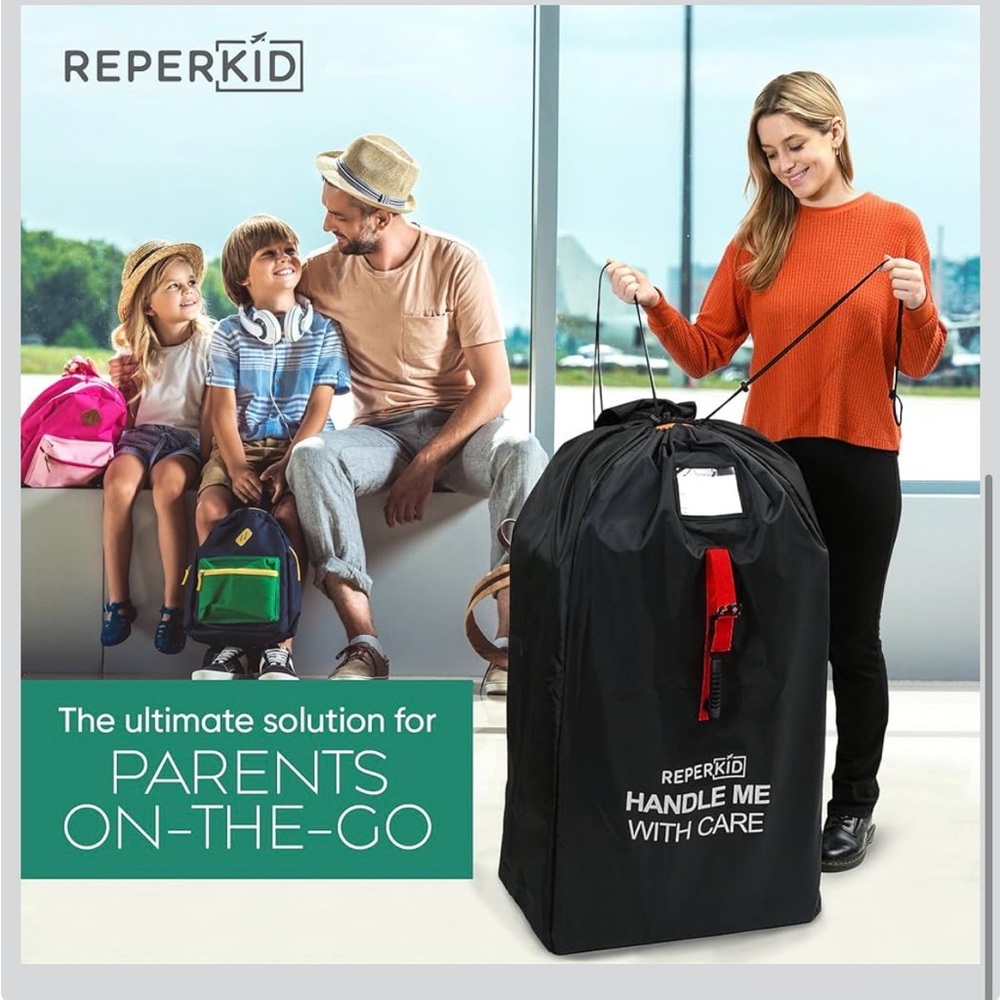 Reperkid Black Travel Bag